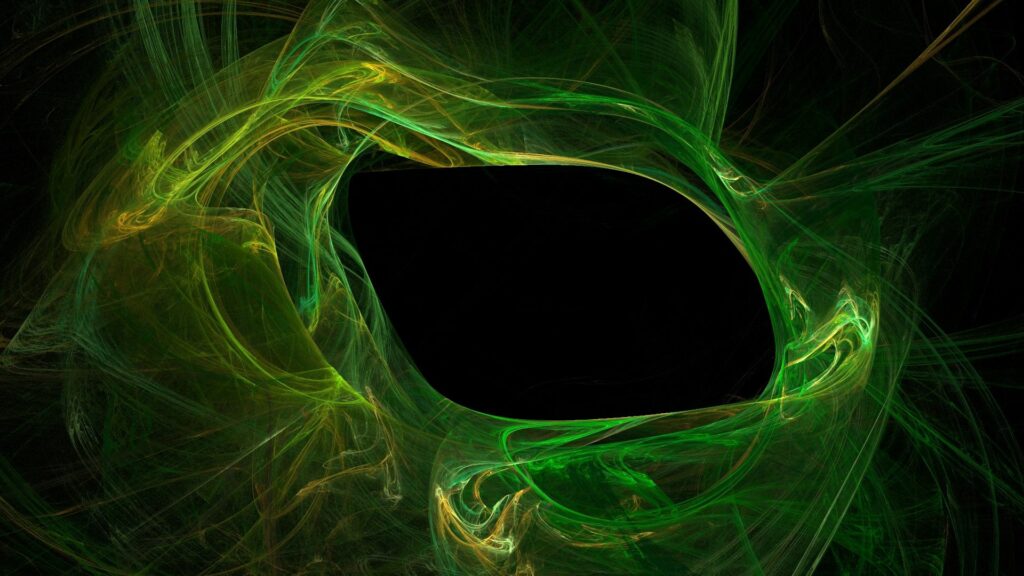 Captivating Green Abstract Wallpaper: Swirls & Textures Background