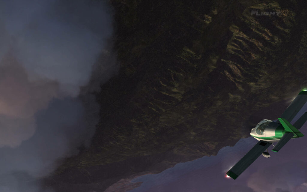 Adventure Awaits: Aerial Photography of Van's RV-10 Aircraft Soaring Over Breathtaking Hawaii Island in Microsoft Flight Simulator Wallpaper