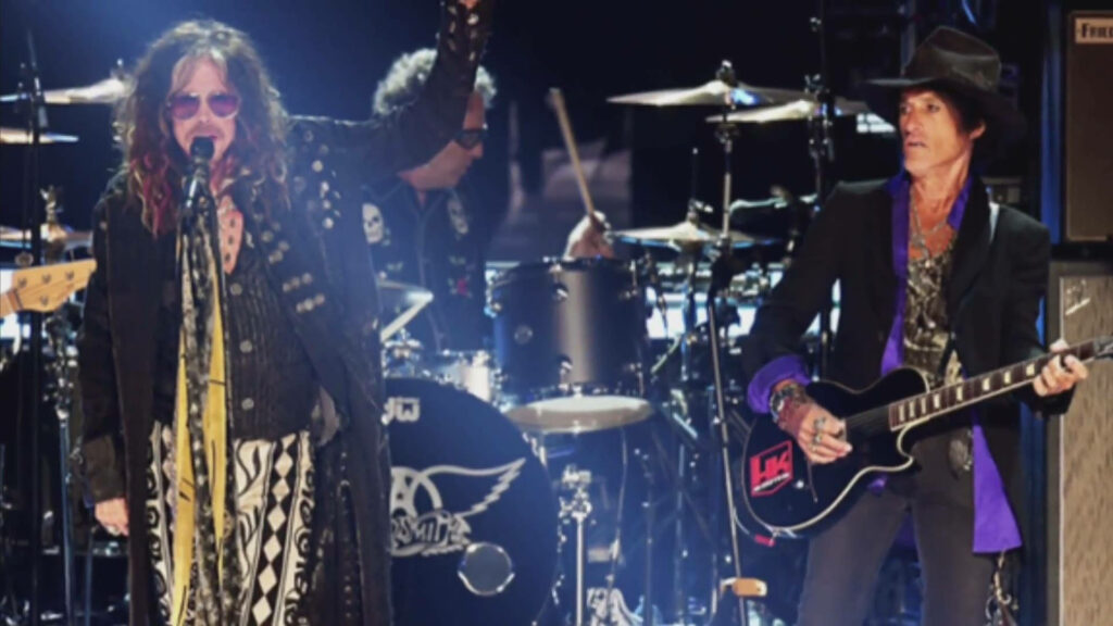 Vibrant Aerosmith Live Wallpaper: Tyler & Perry's Iconic Energy