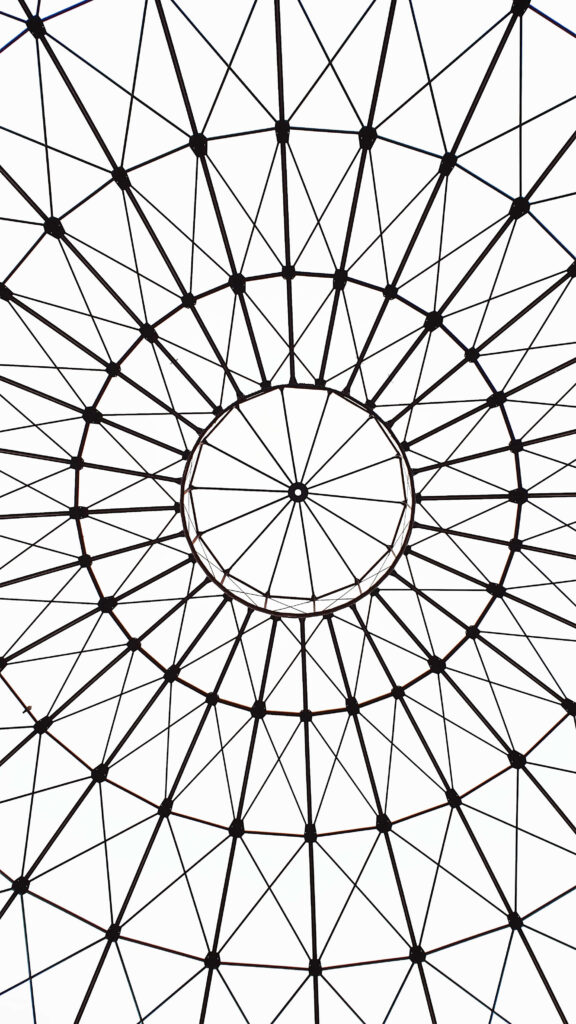 Captivating Black and White Geometric Wallpaper Background Design