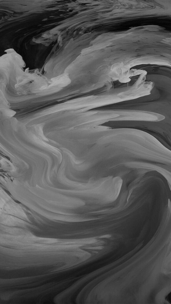 Dynamic Black and White Swirl Wallpaper - Captivating Abstract Background