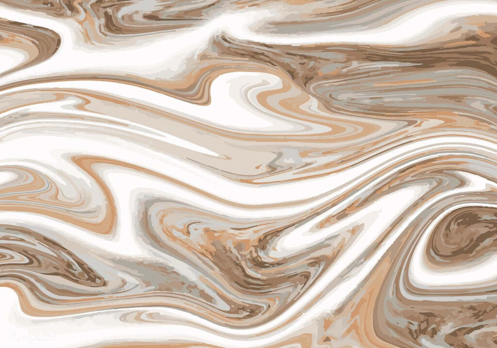 Captivating Brown Abstract Wallpaper with Fluid Swirling Patterns