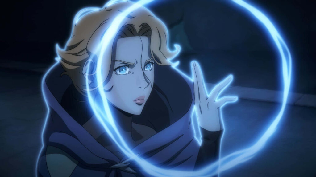 Magical Castlevania Netflix Wallpaper: Enchanting Summoning Scene
