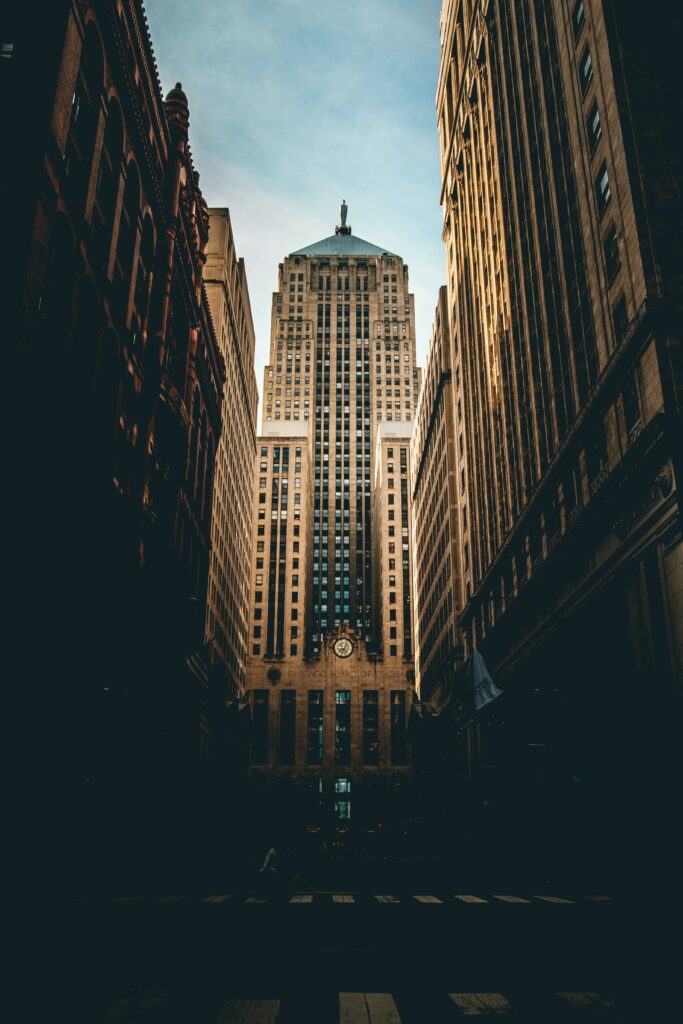 Captivating City Building Wallpaper: Modern Meets Historic Architecture