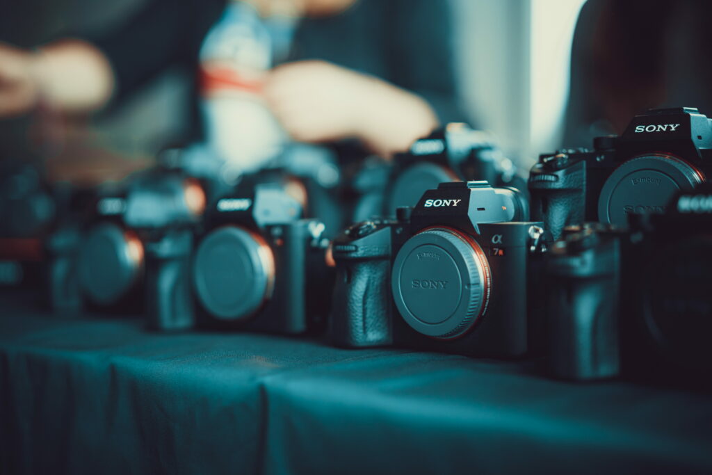 Sony DSLR Camera Lot: An Array of Alpha Gear in Stunning 8K Wallpaper