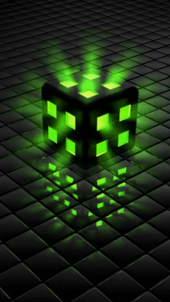 The Enigmatic Brilliance: A Mesmerizing Puzzle Shining Against a Mysterious Background Wallpaper