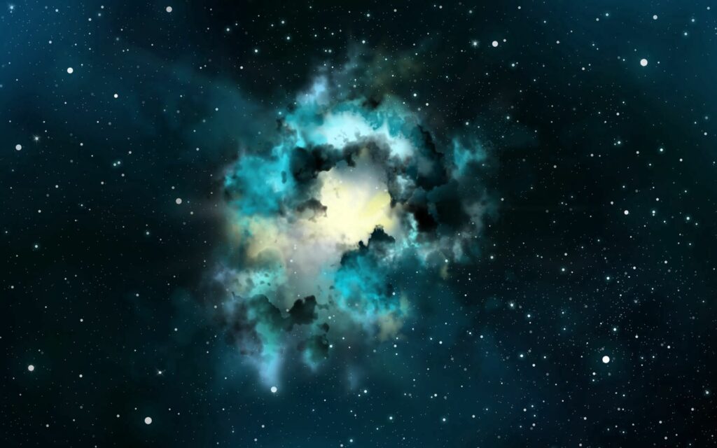 Vibrant Cosmic Explosion Wallpaper - Ethereal Space Background 1920x1200