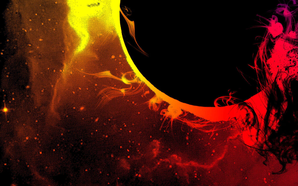 Captivating the Boundless Majesty: Hubble's Glimpse into the Enigmatic Abyss Wallpaper