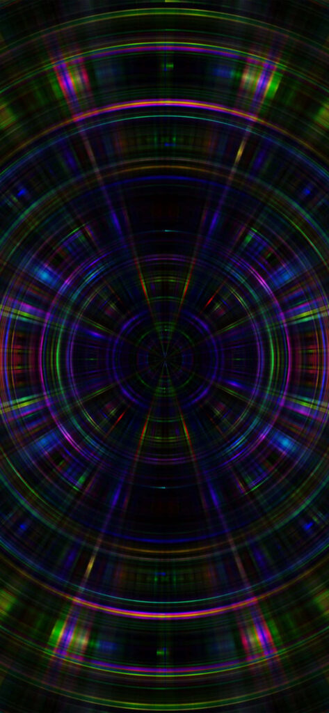 Captivating Abstract Dark Hues Wallpaper with Vibrant Light Patterns
