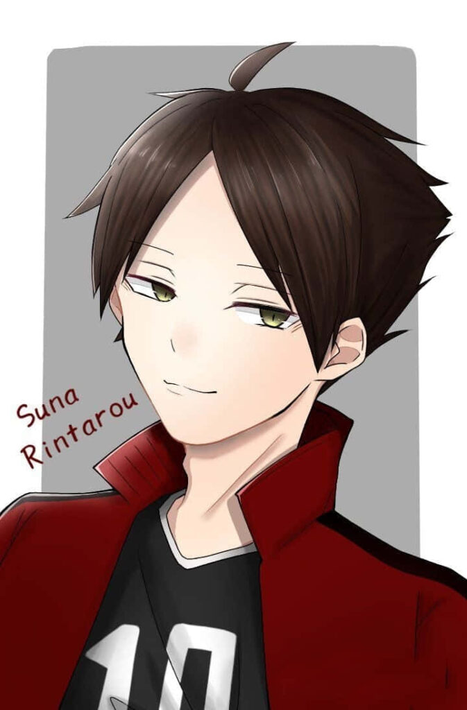 Haikyuu Fan Art: Suna Rintarou Shines in a Digital Masterpiece Wallpaper