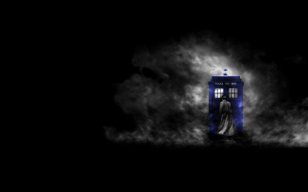 Doctor Who TARDIS Wallpaper: Dark & Mysterious Time Travel Background
