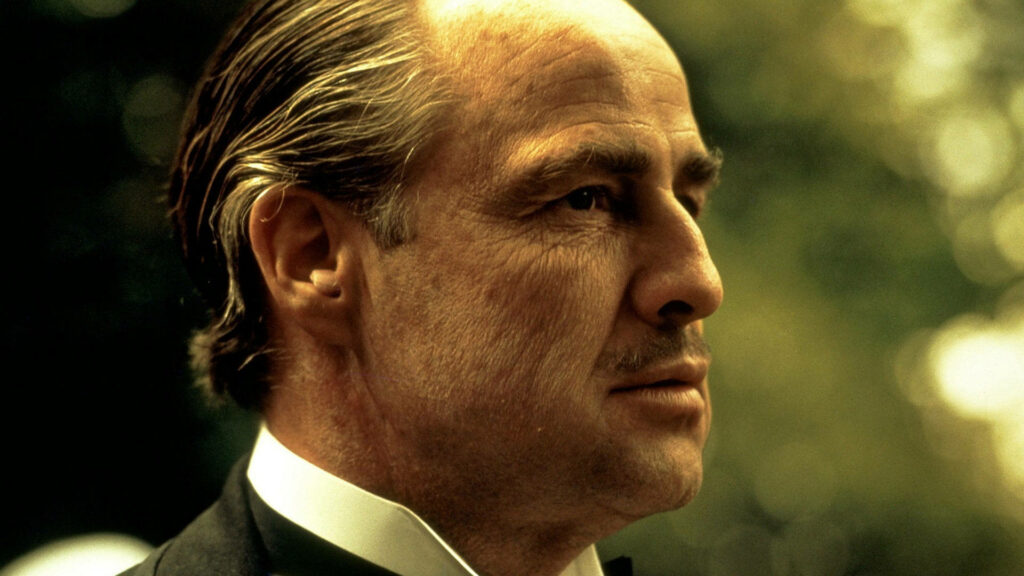 Don Vito Corleone Wallpaper: Iconic Godfather Background Art