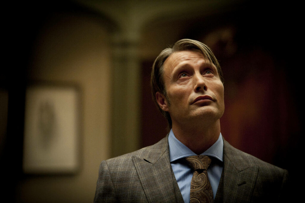 Captivating Hannibal Lecter Wallpaper: Menacing Yet Marvelous Background