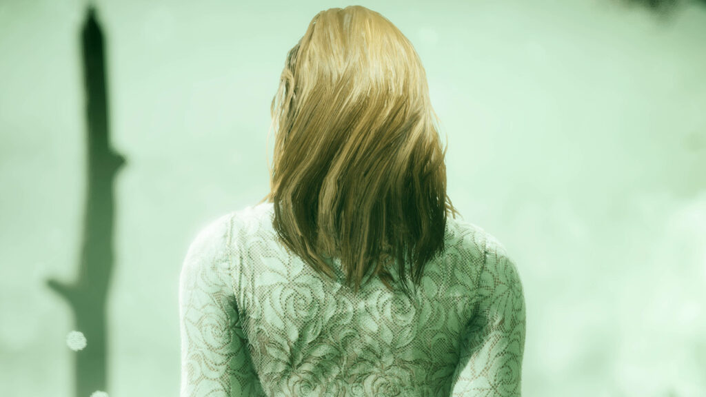 Captivating Back View of Female 'White Angel' in Far Cry 5 - A Stunning Visual Masterpiece Wallpaper