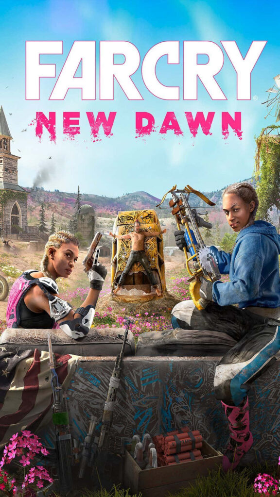 Post-Apocalyptic Power Play: Unveiling the Antagonists of Far Cry New Dawn Wallpaper