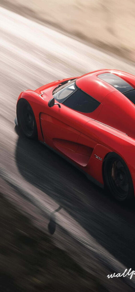 Power of a Red Koenigsegg Agera R in Forza Motorsport 7 Wallpaper
