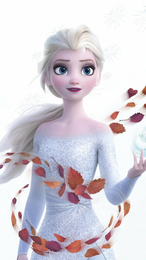 Frozen 2's Anna Stuns in HD Mobile Wallpaper