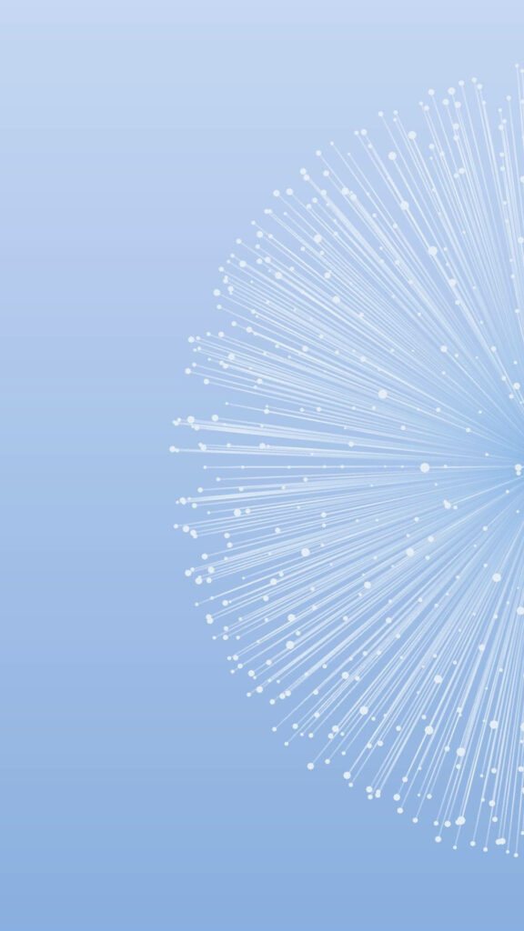 Captivating Google Pixel 3 Wallpaper: A Dazzling Blue Background with a Chic White Burst Design Accent on the Right Side