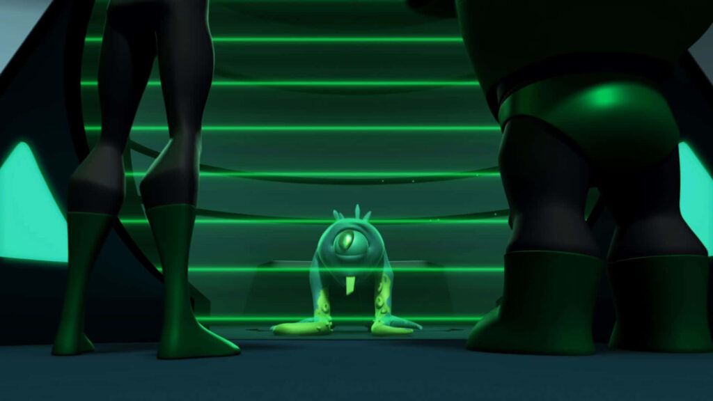 Green Lantern: The Animated Series - Captivating Character Wallpaper