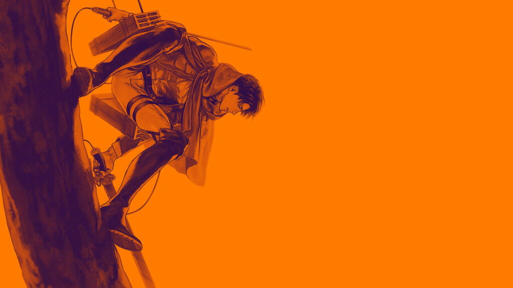Legendary Levi Ackerman: Majestic HD Wallpaper from Attack on Titan Anime