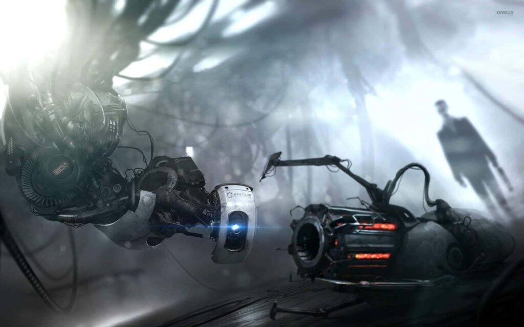 Futuristic Half-Life 2 Wallpaper: Mysterious Dystopian Scene