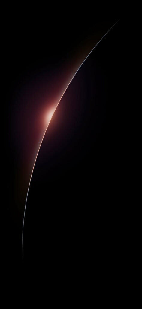 Vibrant HD Wallpaper showcasing Xiaomi Mi 9 - Perfect Mobile Background! - Dark Planet in Space