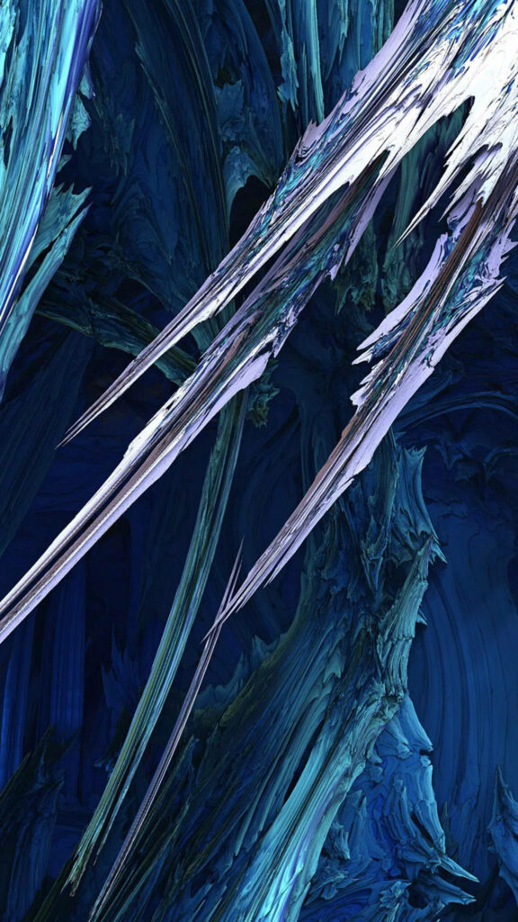 Frosty Icicle-Inspired Wallpaper for Samsung Galaxy S6 Edge
