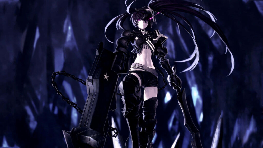 Captivating *Inane Anime Series* Character Wallpaper: Dark Atmosphere