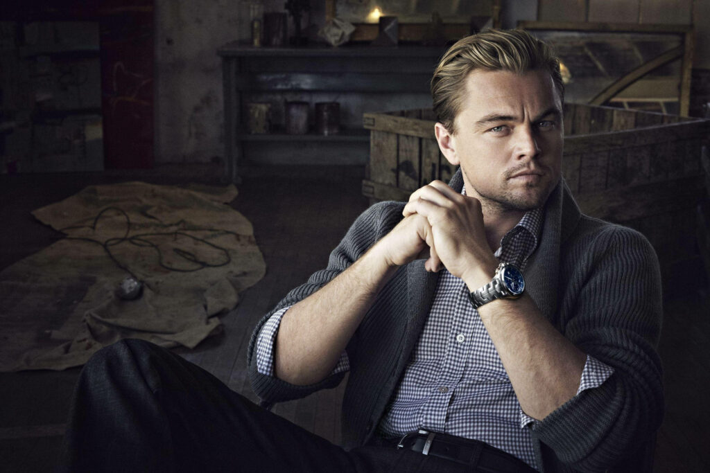 Leonardo DiCaprio Wallpaper: Intense Scene from The Departed