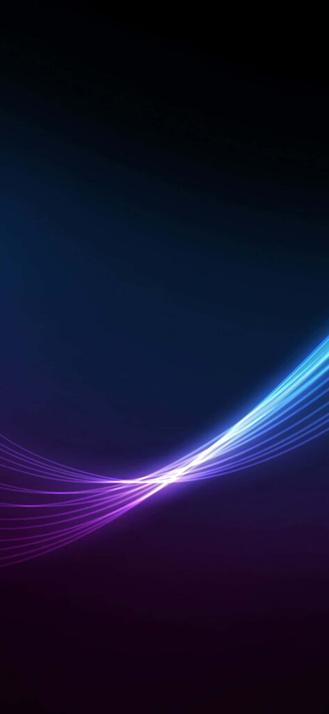 Captivating Light Fusion: Vibrant Blue & Purple Abstract Wallpaper