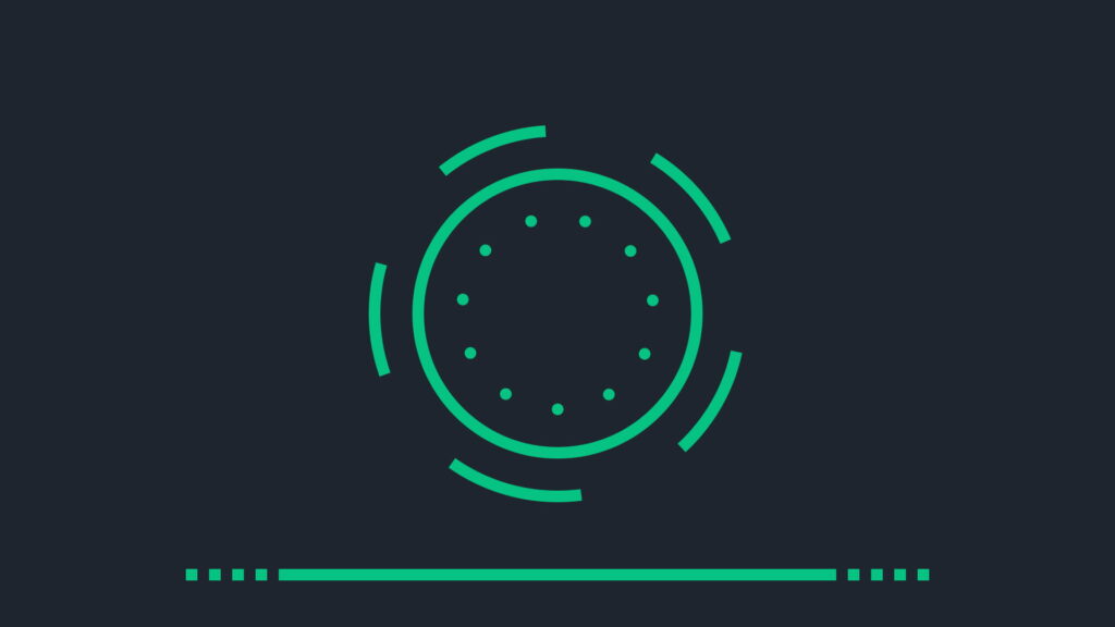 Circle of Simplicity: An Artistic Minimalistic HD Wallpaper