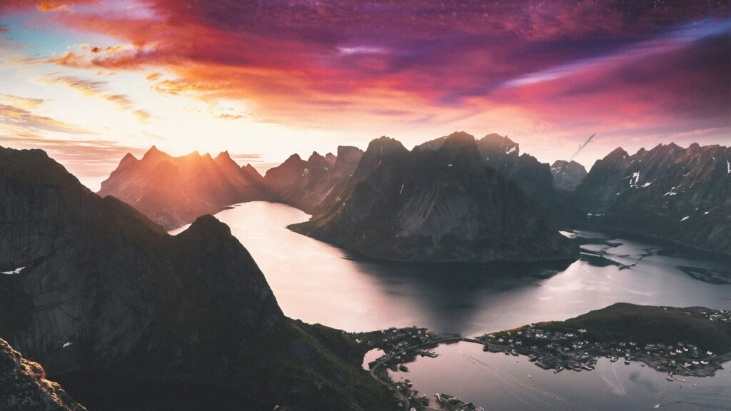A Majestic Natural Canvas: Captivating HD Wallpapers of Exquisite Landscapes and Serene Scenery