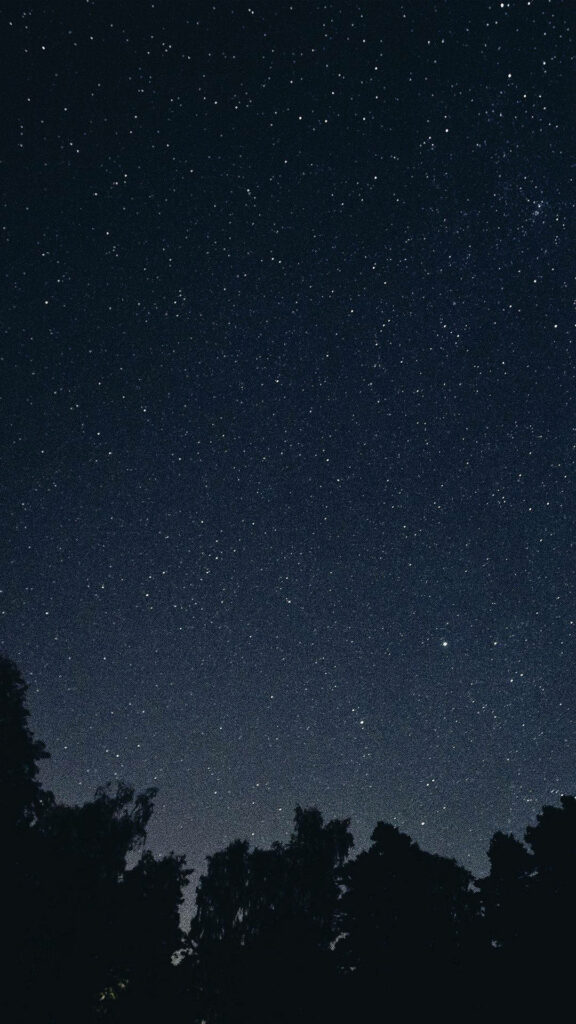 Night Serenade: A Captivating Glimpse into the Celestial Symphony Wallpaper