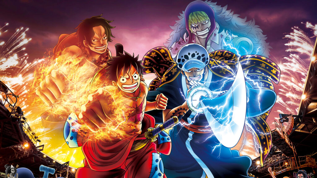 Vibrant and Epic: One Piece 5k Adventure Unveiled in Breathtaking Background Photo Wallpaper