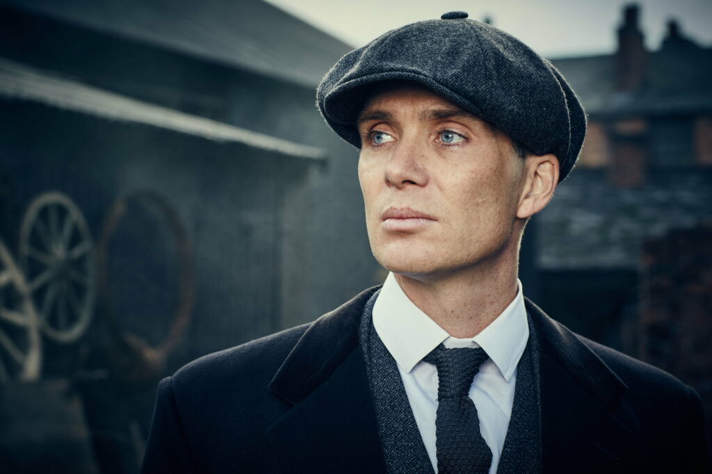 Gritty Glamour: The Legendary Thomas Shelby in Stunning 4K Wallpaper