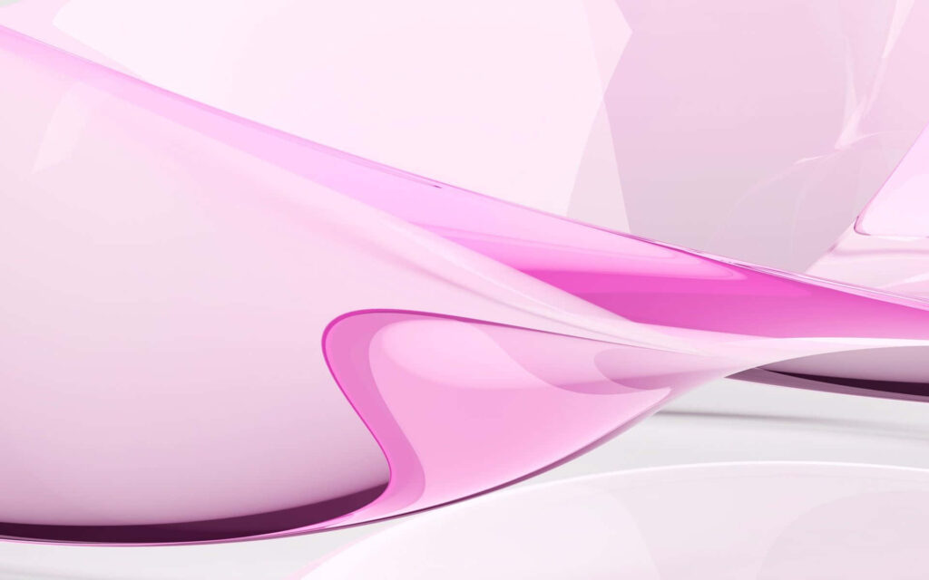 Mesmerizing Pink Abstract Wallpaper with Smooth Curves & Gradients