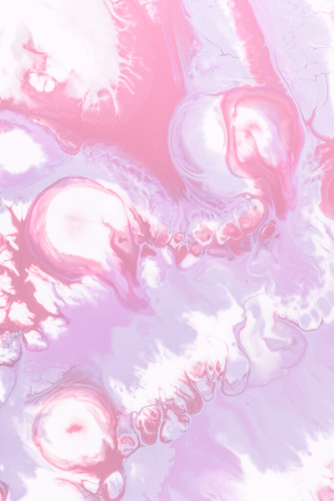 Soft Pink and White Abstract Liquid Stains 4000x6000 Wallpaper