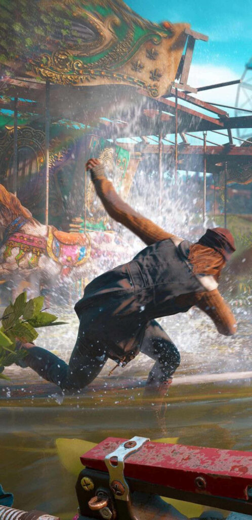 Embark on a thrilling Android adventure through the post-apocalyptic realm of Far Cry New Dawn! Unveil a vast, diverse world teeming with explosive action, vibrant personalities, and chilling mutant creatures. Play your part in the struggle, claim rewards, and forge a promising tomorrow. Captivating background image awaits! Wallpaper