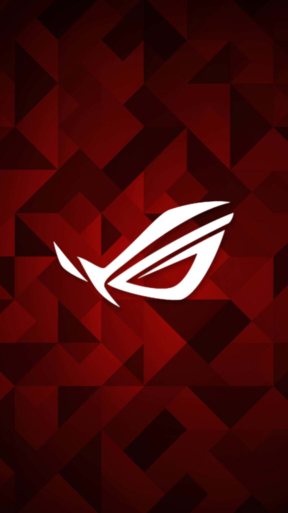 Intense Red: Immersed in the World of Mobile Gaming Wallpaper