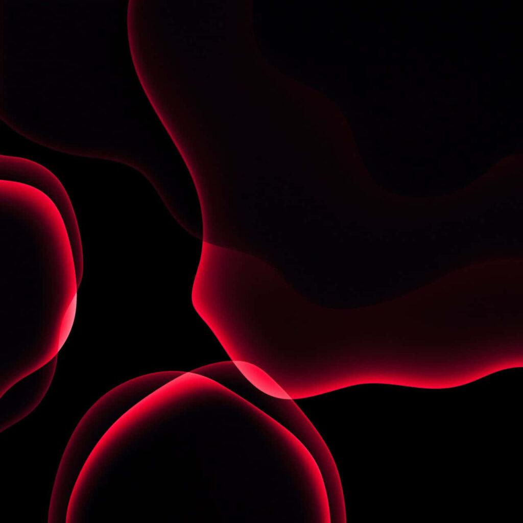 Red Bubble Design: A Striking Desktop Home Screen Come Alive Wallpaper