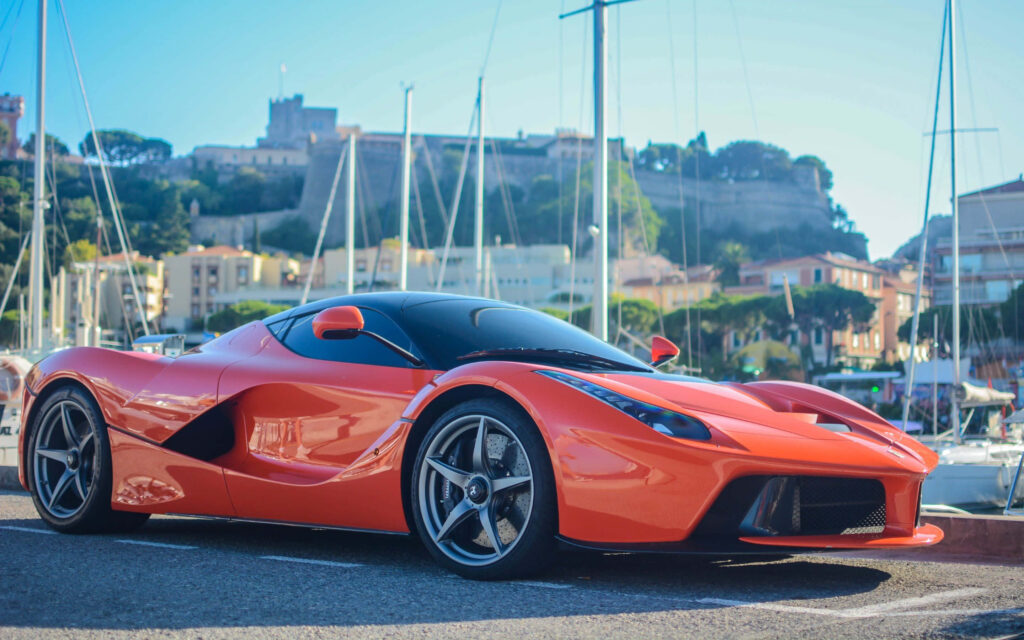 The Exquisite Enigma: Capturing the Unparalleled Majesty of the Ferrari LaFerrari Wallpaper