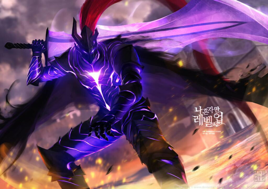 Epic Anime Adventure: Solo Leveling in High-Definition Glory! Wallpaper