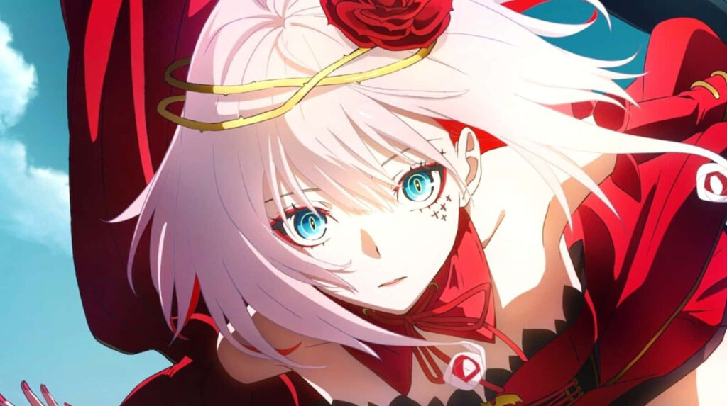 Stunning Takt Op. Destiny Wallpaper: Elegant Character with White Hair