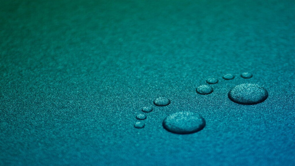 Immersed in Tranquility: Turquoise Blue HD Wallpaper Envelops in Serenity