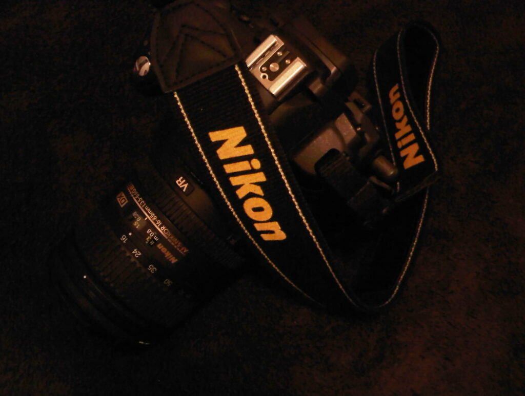 Nikon DSLR: Capturing the Digital Essence in an HD Wallpaper Background