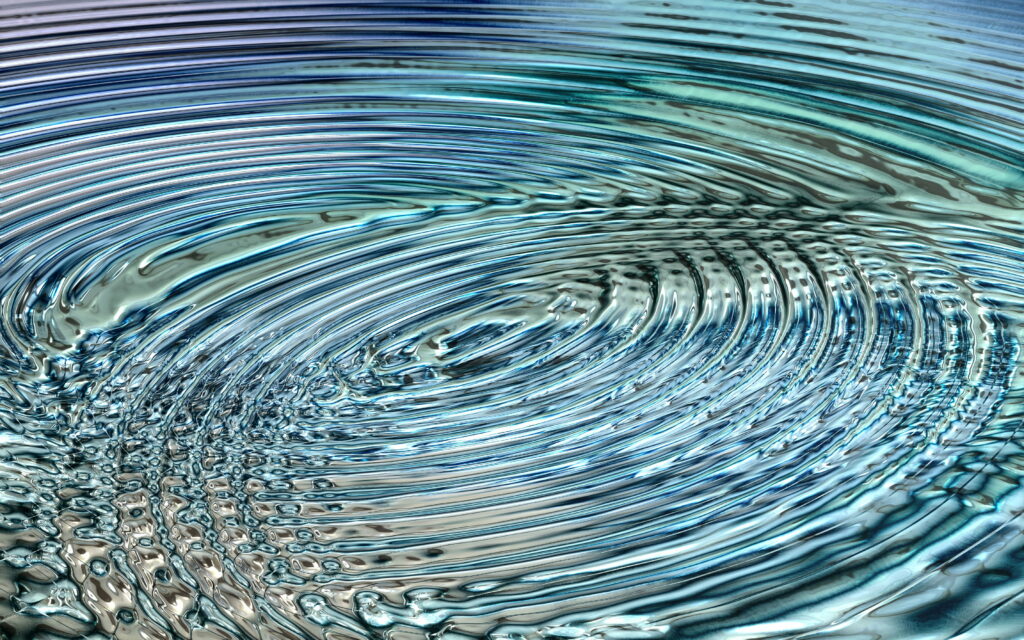 Aqua Symphony: A Mesmerizing 4K Water Wave Macro Wallpaper