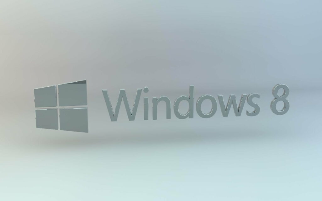 Seamless Integration: Windows 8 Dazzles with its HD Wallpaper in Microsoft's Technologically Advanced Landscape