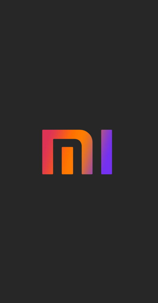 Vibrant Xiaomi Logo: HD Phone Wallpaper with Inspiring Gradient and Motivational Quotes