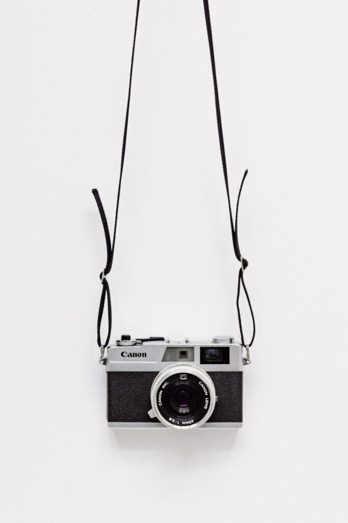 Clean and Minimalistic DSLR Camera Background - Perfect Phone Wallpaper
