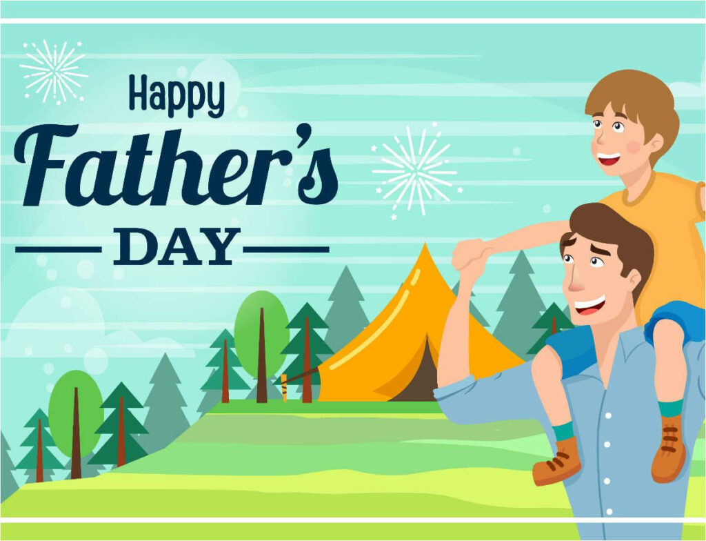 Cherishing Family Bonds: A Heartwarming Father's Day Celebration Wallpaper